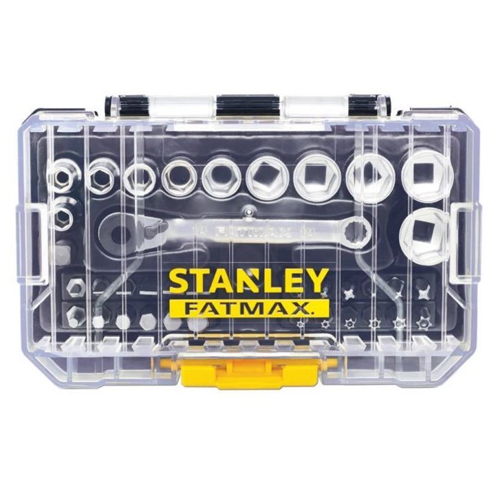 Coffret STAKBOX S 1/4'' jeu de 37 pieces - Stanley Fatmax - FMMT19101-0