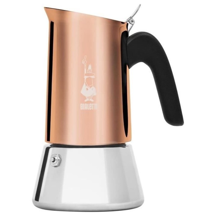 Cafetiere italienne - BIALETTI - NEW VENUS - 6 tasses - 0,24 L - Cuivre Cafetiere italienne - BIALETTI - NEW VENUS - 6 tasses - 0,24 L - Cuivre