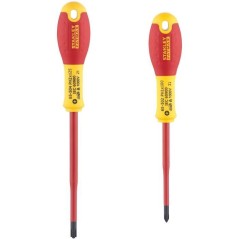 Jeu de 2 Tournevis - STANLEY FATMAX - FMHT0-62648 - Isolés 1000V - PH1X100 + PH2X125