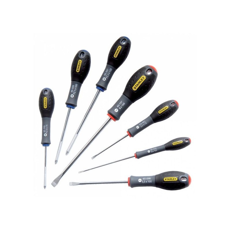 Jeu de 7 Tournevis - STANLEY FATMAX - 0-65-425 - Electricien + Mecanic