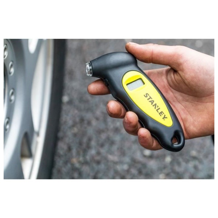 STANLEY - Testeur de Pression de Pneus Digital - STHT80874-0 - Précision +/- 0,5 PSI STANLEY - Testeur de Pression de Pneus Digital - STHT80874-0 - Précision +/- 0,5 PSI
