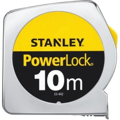 Metre ruban - STANLEY - 1-33-442 - 10 m x 25 mm - Powerlock Classic AB