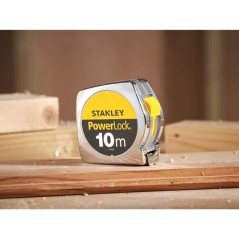 Metre ruban - STANLEY - 1-33-442 - 10 m x 25 mm - Powerlock Classic AB