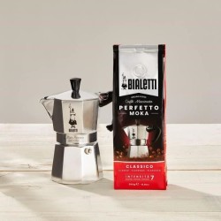 Cafetiere italienne + 1 Café Perfetto Moka Classico - BIALETTI - MOKA