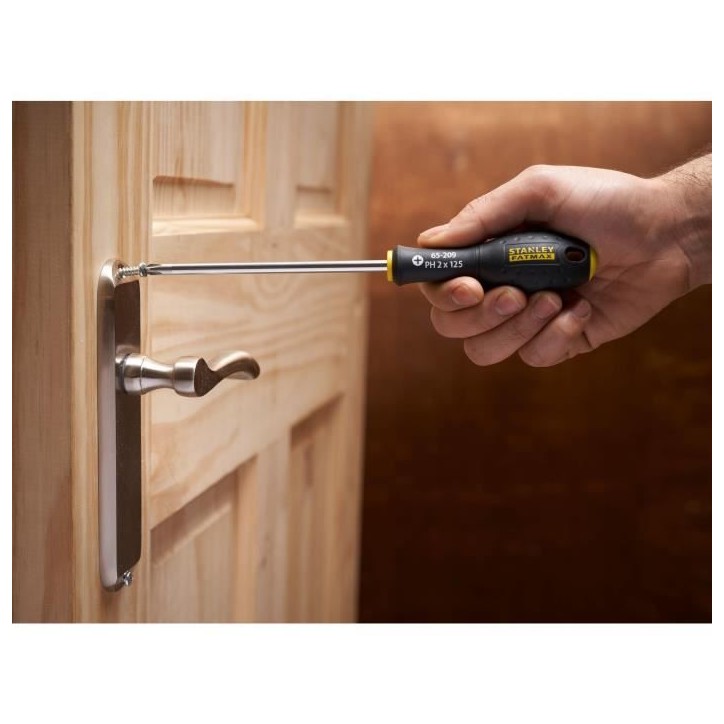 Jeu de 12 Tournevis - STANLEY FATMAX - FMHT65426-0 - Electricien + Mecanicien + Phillips + Pozidriv Jeu de 12 Tournevis - STANLEY FATMAX - FMHT65426-0 - Electricien + Mecanicien + Phillips + Pozidriv
