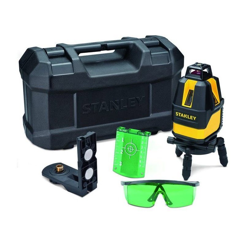 Niveau Laser Multilignes - STANLEY - STHT77524-1 - piles - vert