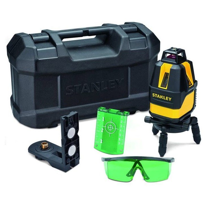 Niveau Laser Multilignes - STANLEY - STHT77524-1 - piles - vert Niveau Laser Multilignes - STANLEY - STHT77524-1 - piles - vert
