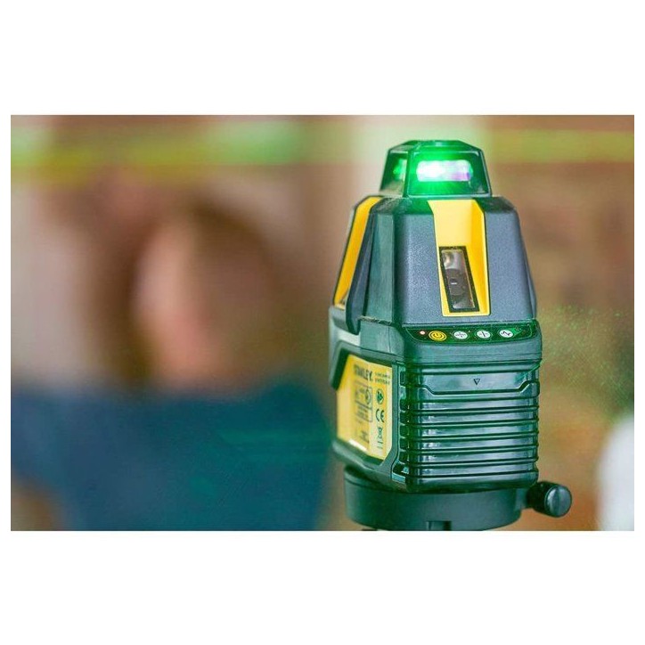 Niveau Laser Multilignes - STANLEY - STHT77524-1 - piles - vert Niveau Laser Multilignes - STANLEY - STHT77524-1 - piles - vert