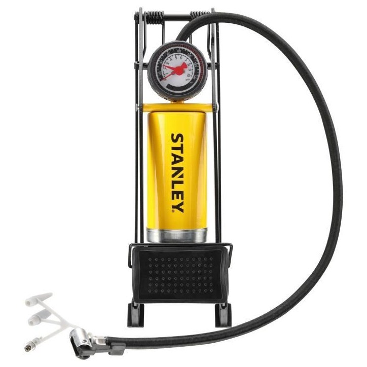 STANLEY - Pompe a Pied - STHT80894-1 - Pression maxi : 100 psi / 6,9 bars STANLEY - Pompe a Pied - STHT80894-1 - Pression maxi : 100 psi / 6,9 bars