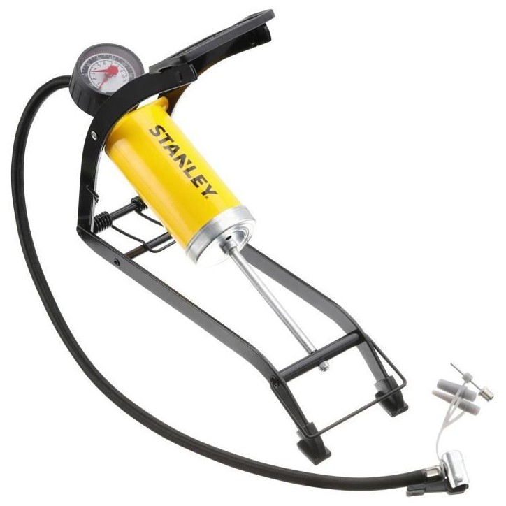 STANLEY - Pompe a Pied - STHT80894-1 - Pression maxi : 100 psi / 6,9 bars STANLEY - Pompe a Pied - STHT80894-1 - Pression maxi : 100 psi / 6,9 bars