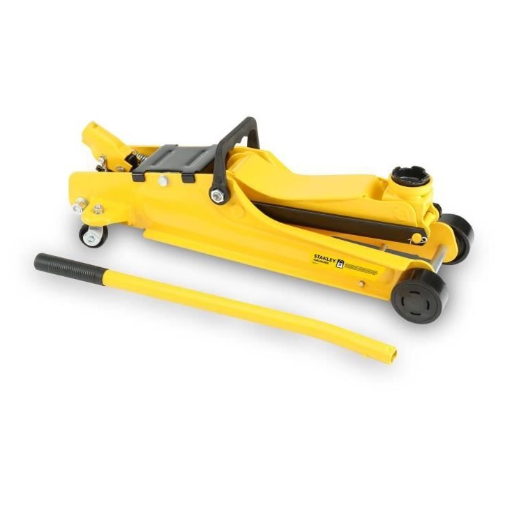 STANLEY - Cric 2 Tonnes - STMT81251-1 - Hauteur mini 85mm & hauteur maxi 381mm - Jaune STANLEY - Cric 2 Tonnes - STMT81251-1 - Hauteur mini 85mm & hauteur maxi 381mm - Jaune