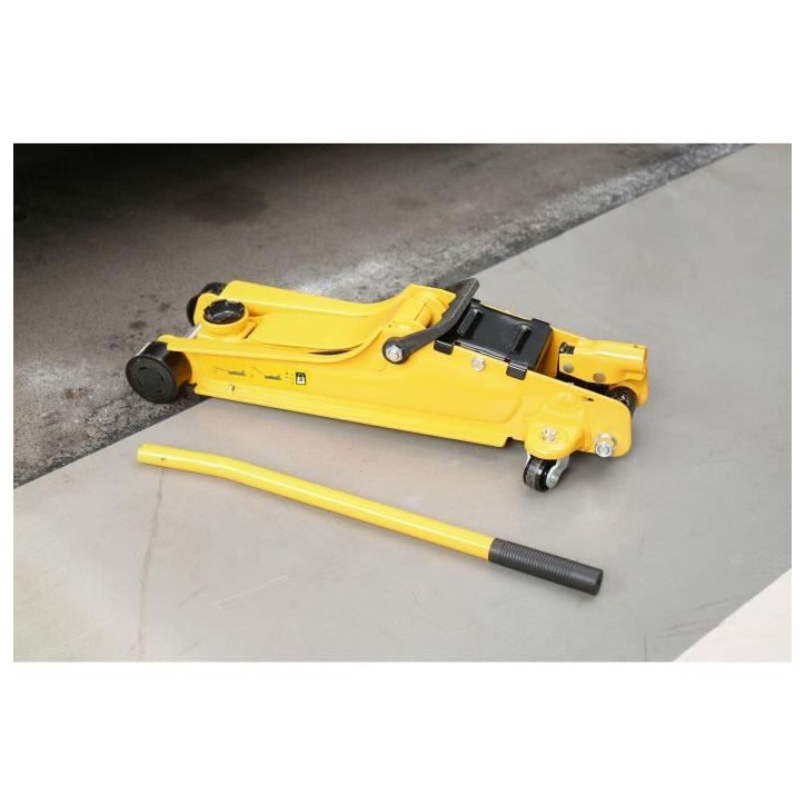 STANLEY - Cric 2 Tonnes - STMT81251-1 - Hauteur mini 85mm & hauteur maxi 381mm - Jaune STANLEY - Cric 2 Tonnes - STMT81251-1 - Hauteur mini 85mm & hauteur maxi 381mm - Jaune