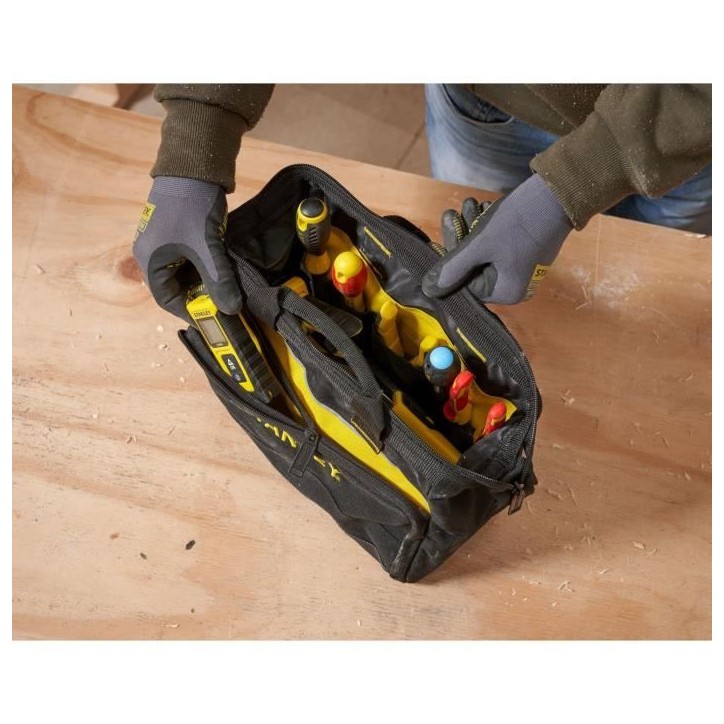 Porte-outils de ceinture - STANLEY - 1-93-330 - 4 compartiments Porte-outils de ceinture - STANLEY - 1-93-330 - 4 compartiments