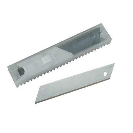 10 lames sécables de cutter FATMAX 18mm - STANLEY - 2-11-718