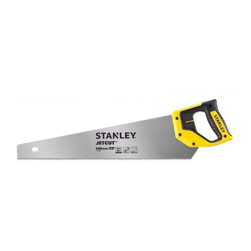 Scie égoine - STANLEY - 2-15-599 - Jetcut - 500 mm - coupe fine