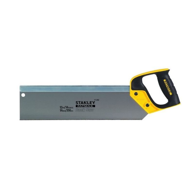 Scie a dos - STANLEY FATMAX - 2-17-202 - 350 mm - coupe fine