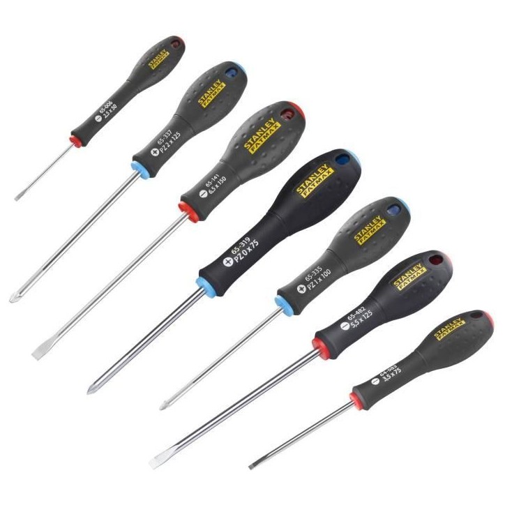 Coffret Toughbox - STANLEY FATMAX - FMHT65425-2 - 7 Tournevis Coffret Toughbox - STANLEY FATMAX - FMHT65425-2 - 7 Tournevis