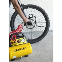 Compresseur - Horizontal - Stanley - Coax - 6 L - 1,5 HP - Tuyau + sou