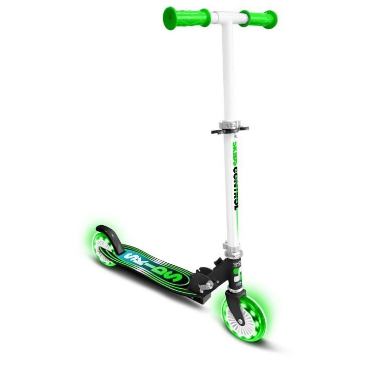 STAMP Trottinette pliable SKIDS CONTROL roues lumineuses STAMP Trottinette pliable SKIDS CONTROL roues lumineuses