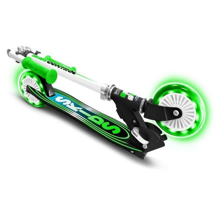 STAMP Trottinette pliable SKIDS CONTROL roues lumineuses STAMP Trottinette pliable SKIDS CONTROL roues lumineuses