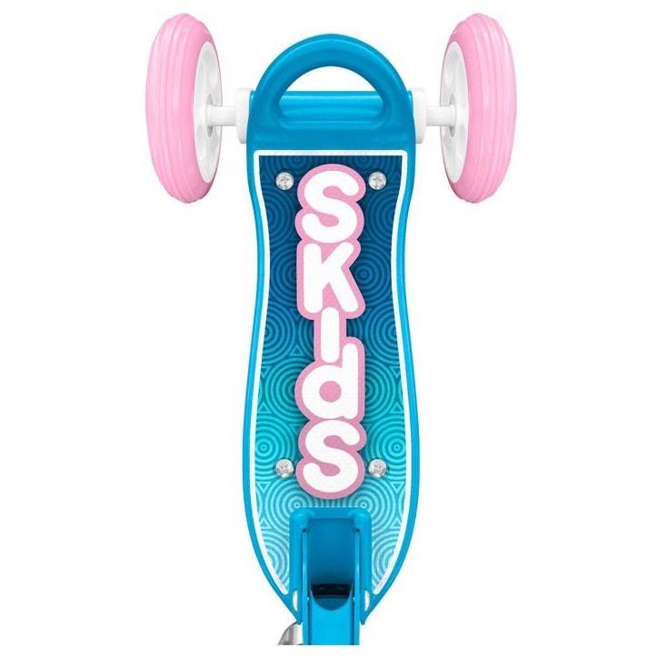 Trottinette 3 roues pliables - STAMP - Skids Control Explore - Rose Trottinette 3 roues pliables - STAMP - Skids Control Explore - Rose