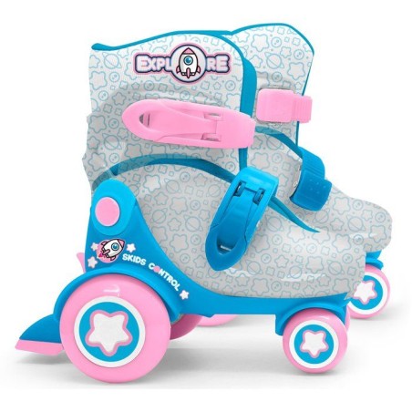 Patins ajustables - STAMP - Skids Control Explore - 4 roues - Taille 2