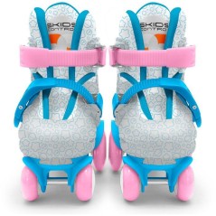 Patins ajustables - STAMP - Skids Control Explore - 4 roues - Taille 23-26 - Rose