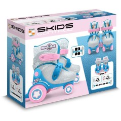 Patins ajustables - STAMP - Skids Control Explore - 4 roues - Taille 2
