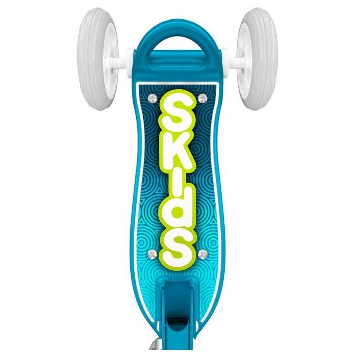 Trottinette 3 roues pliables - STAMP - Skids Control Explore - Bleu Trottinette 3 roues pliables - STAMP - Skids Control Explore - Bleu