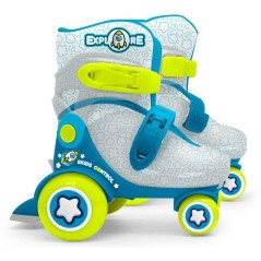 Patins ajustables - STAMP - Skids Control Explore - 4 roues - Taille 2