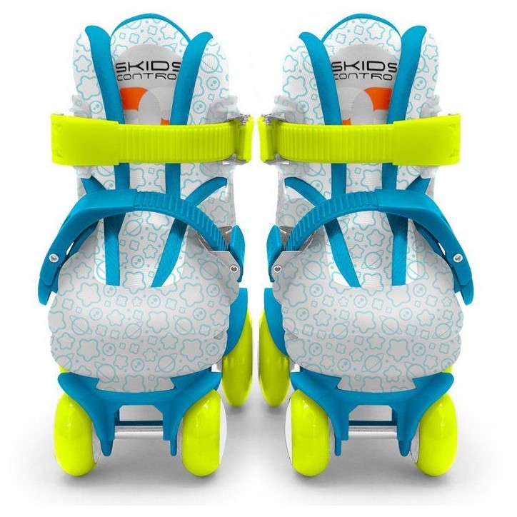 Patins ajustables - STAMP - Skids Control Explore - 4 roues - Taille 23-26 - Bleu Patins ajustables - STAMP - Skids Control Explore - 4 roues - Taille 23-26 - Bleu