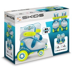 Patins ajustables - STAMP - Skids Control Explore - 4 roues - Taille 2