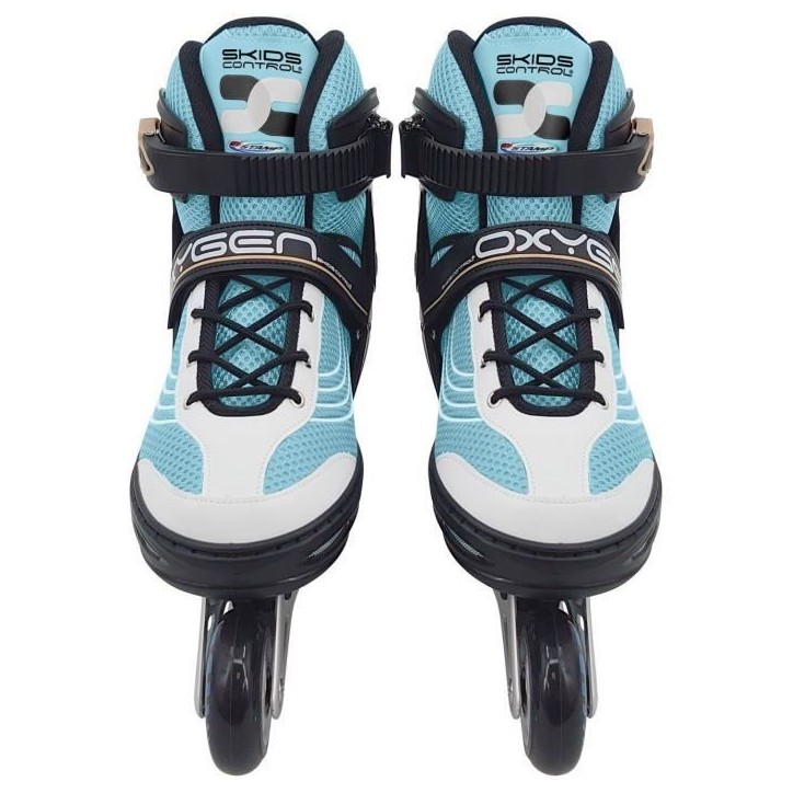Roller en ligne ajustable semi soft In-line - taille 38-41 - SKIDS CONTROL OXYGEN - OX794302 Roller en ligne ajustable semi soft In-line - taille 38-41 - SKIDS CONTROL OXYGEN - OX794302