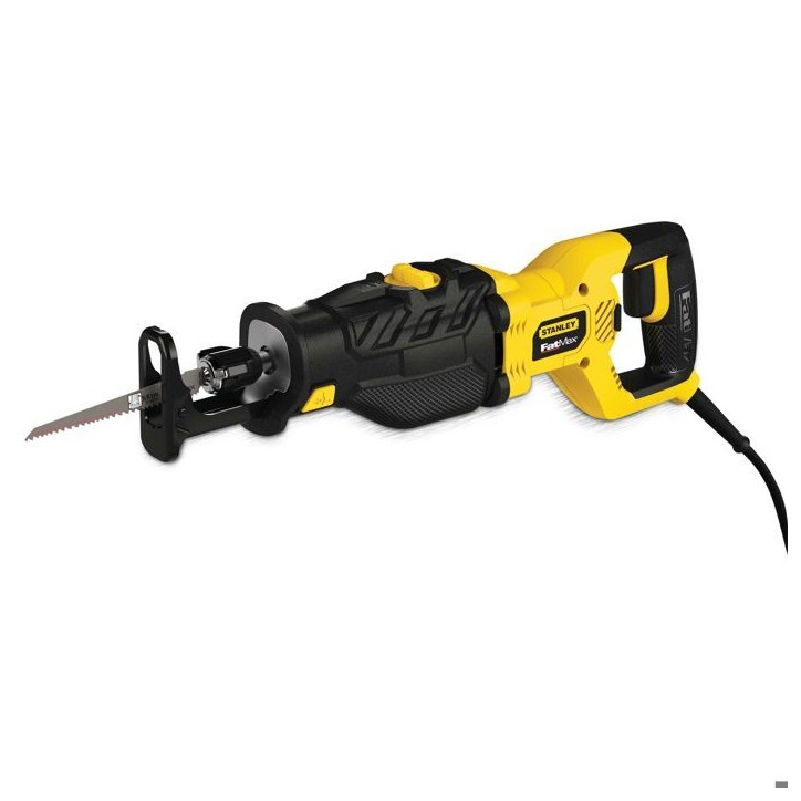 Scie sabre pendulaire Stanley FME365K Fatmax 1050W - Professionnelle - Jaune/Noir - Coupe rapide dans le bois Scie sabre pendulaire Stanley FME365K Fatmax 1050W - Professionnelle - Jaune/Noir - Coupe rapide dans le bois