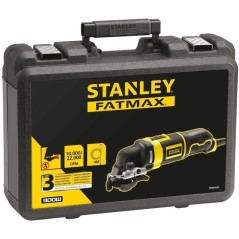 Outil oscillatoire multifonction filaire - STANLEY FATMAX - FME650K-QS - 300W - découpe, ponçage, grattage - 20 accessoires