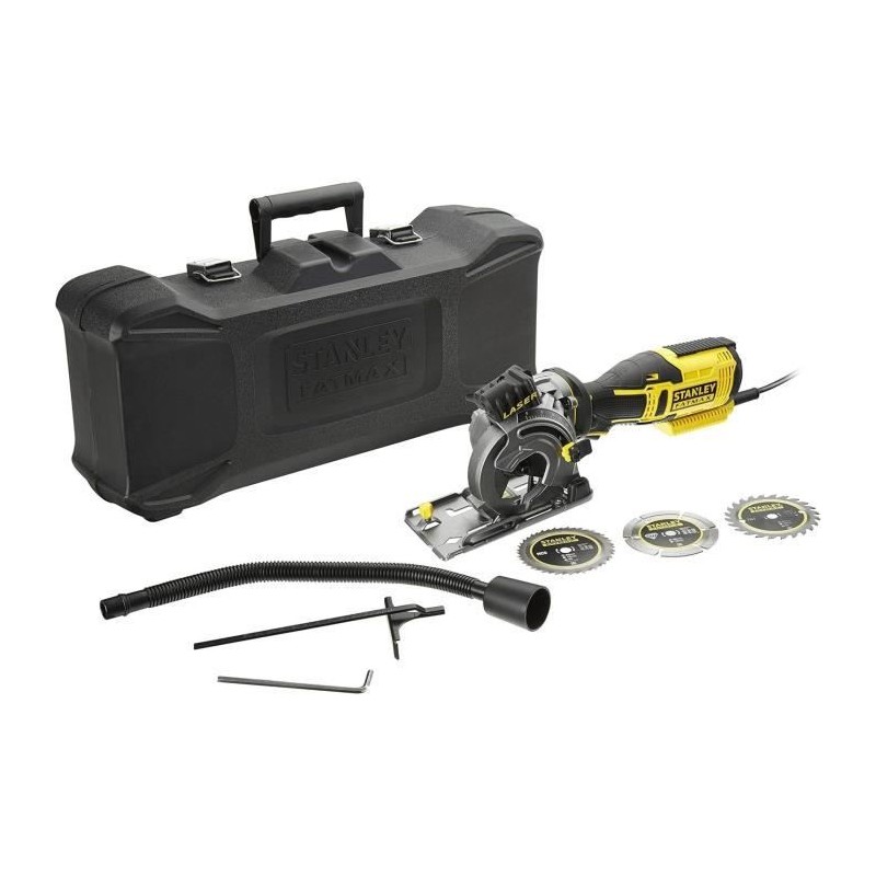 Scie Circulaire Multimatériaux STANLEY FME380K - 650W - Ø 89 mm - Co