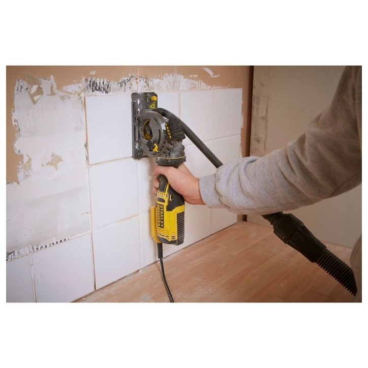 Scie Circulaire Multimatériaux STANLEY FME380K - 650W - Ø 89 mm - Coupe Bois/Métal/Plastique Scie Circulaire Multimatériaux STANLEY FME380K - 650W - Ø 89 mm - Coupe Bois/Métal/Plastique