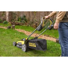 Tondeuse autopropulsée électrique sans fil - Stanley Fatmax - Brushl