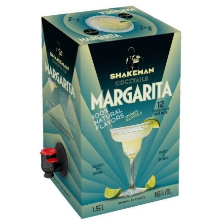 Shakeman - Margarita - Cocktails pret a boire - 16,0% Vol. - 150 cl