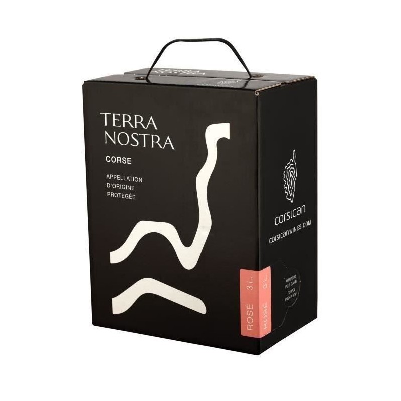 BIB 3L Terra Nostra Corse - Vin rosé de Corse BIB 3L Terra Nostra Corse - Vin rosé de Corse