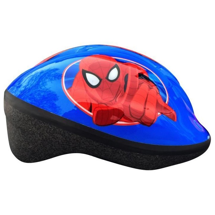 Casque + Coudieres/Genouilleres - STAMP - Spider-man - Tour de tete réglable - Coque blister - Garçon Casque + Coudieres/Genouilleres - STAMP - Spider-man - Tour de tete réglable - Coque blister - Garçon