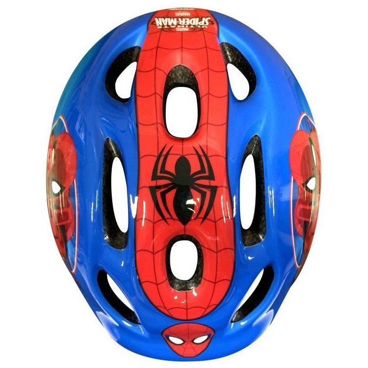 Casque + Coudieres/Genouilleres - STAMP - Spider-man - Tour de tete réglable - Coque blister - Garçon Casque + Coudieres/Genouilleres - STAMP - Spider-man - Tour de tete réglable - Coque blister - Garçon