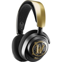 Casque-micro gaming sans fil - STEELSERIES - Arctis Nova 7 WOW Edition - Noir et Doré