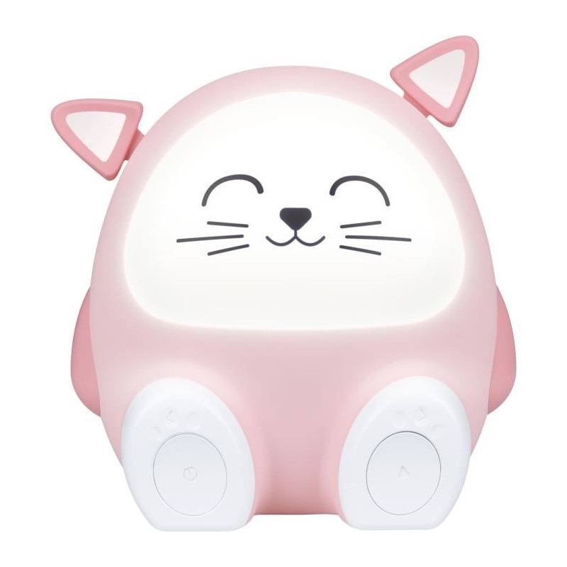 Enceinte lumineuse & veilleuse - BIGBEN - Chat - Bluetooth 5.0, 15W, V Enceinte lumineuse & veilleuse - BIGBEN - Chat - Bluetooth 5.0, 15W, V