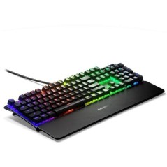 Clavier gamer mécanique - STEELSERIES - Apex 7 Red Switch - FR - Pavé numérique - Rétroéclairage RGB - Noir