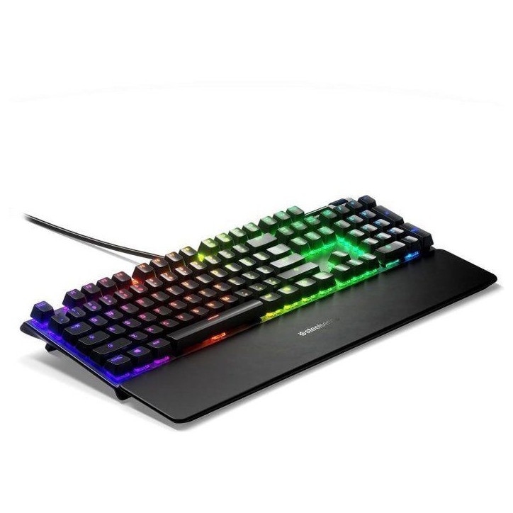 Clavier gamer mécanique - STEELSERIES - Apex 7 Red Switch - FR - Pavé numérique - Rétroéclairage RGB - Noir Clavier gamer mécanique - STEELSERIES - Apex 7 Red Switch - FR - Pavé numérique - Rétroéclairage RGB - Noir