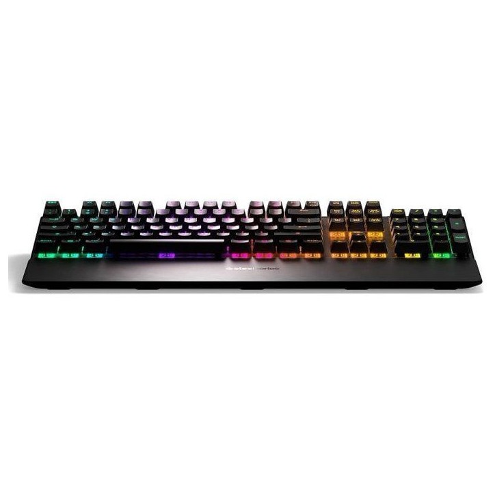 Clavier gamer mécanique - STEELSERIES - Apex 7 Red Switch - FR - Pavé numérique - Rétroéclairage RGB - Noir Clavier gamer mécanique - STEELSERIES - Apex 7 Red Switch - FR - Pavé numérique - Rétroéclairage RGB - Noir