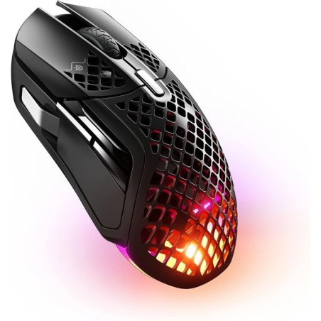 Souris gaming sans fil - STEELSERIES - Aerox 5 - Noir