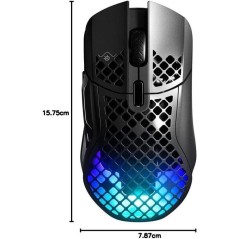 Souris gaming sans fil - STEELSERIES - Aerox 5 - Noir