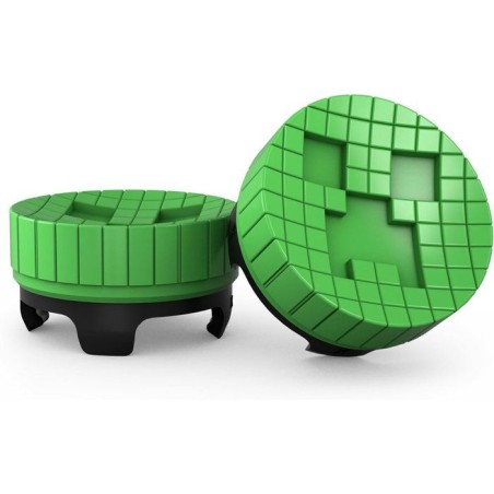 Pack de 2 Minecraft Performance Thumbsticks - STEELSERIES - KontrolFreek - Creeper Edtion - Manettes Xbox Series&Xbox One - Vert